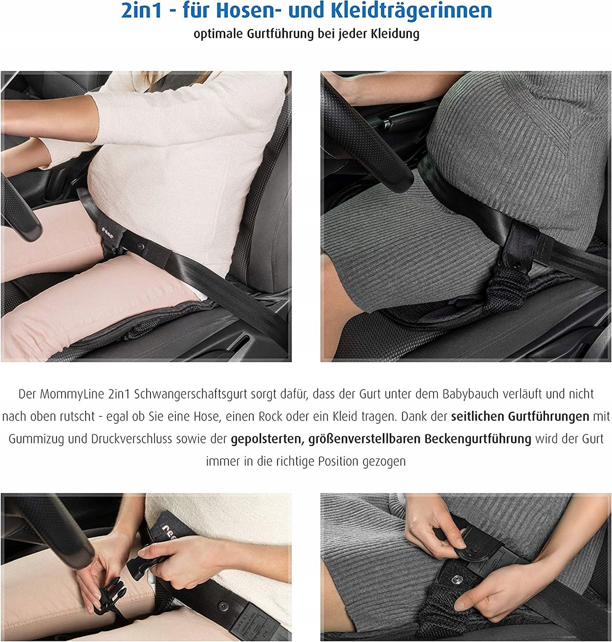 Adattatore REER per cinture di sicurezza auto