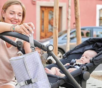 TENDSBABY pusleunderlag MÅTTE til bleskift organizer FASTGØRELSE TIL KLAPVOGN