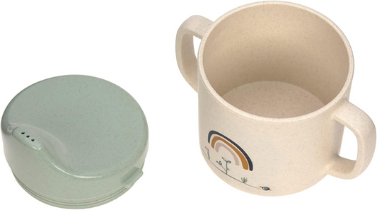 LASSIG Sippy Cup Garden Explorer tazza con beccuccio 150 ml 6 m+