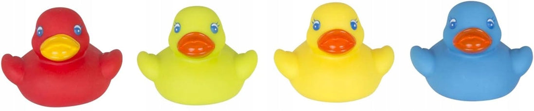 PLAYGRO Bright Baby Duckies гумени патета за баня 6 м+ 4 броя