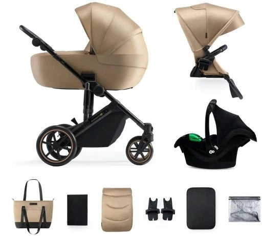 KINDERKRAFT PRIME2 PRO 3w1 wózek wielofunkcyjny do 22kg + fotelik MINK PRO