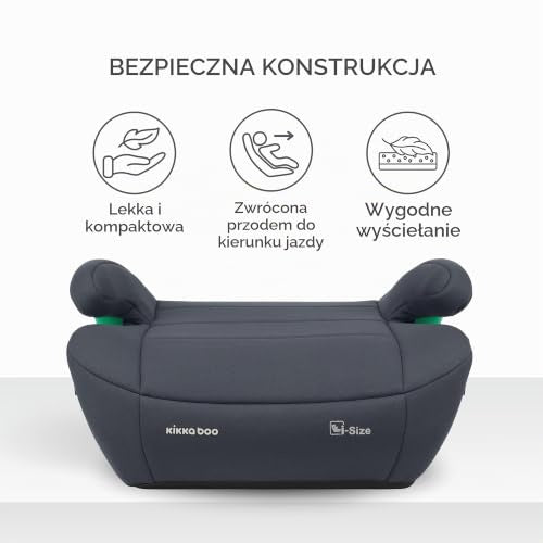 KikkaBoo i-Pop i-Size-Isofix-Sitzerhöhung 125-150 cm