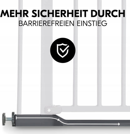 HAUCK Clear Step Treppenschutzgitter, schraubenlos, 96-101