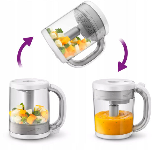PHILIPS AVENT SCF885/01 4 az 1-ben gőzölő, turmixgép, melegítő, kiolvasztó 1000 ml