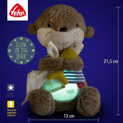 FEHN Otter Theo lampka nocna i przytulanka – nowy – zdjęcie 6