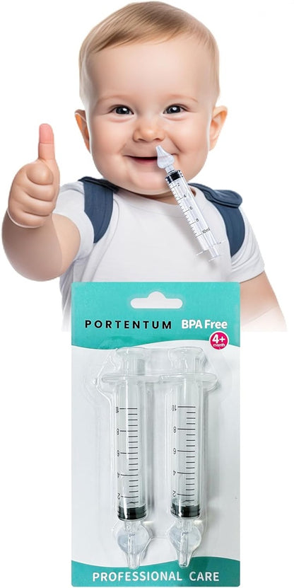PORTENTUM näsirrigator sprutflaska 2 delar 10 ml