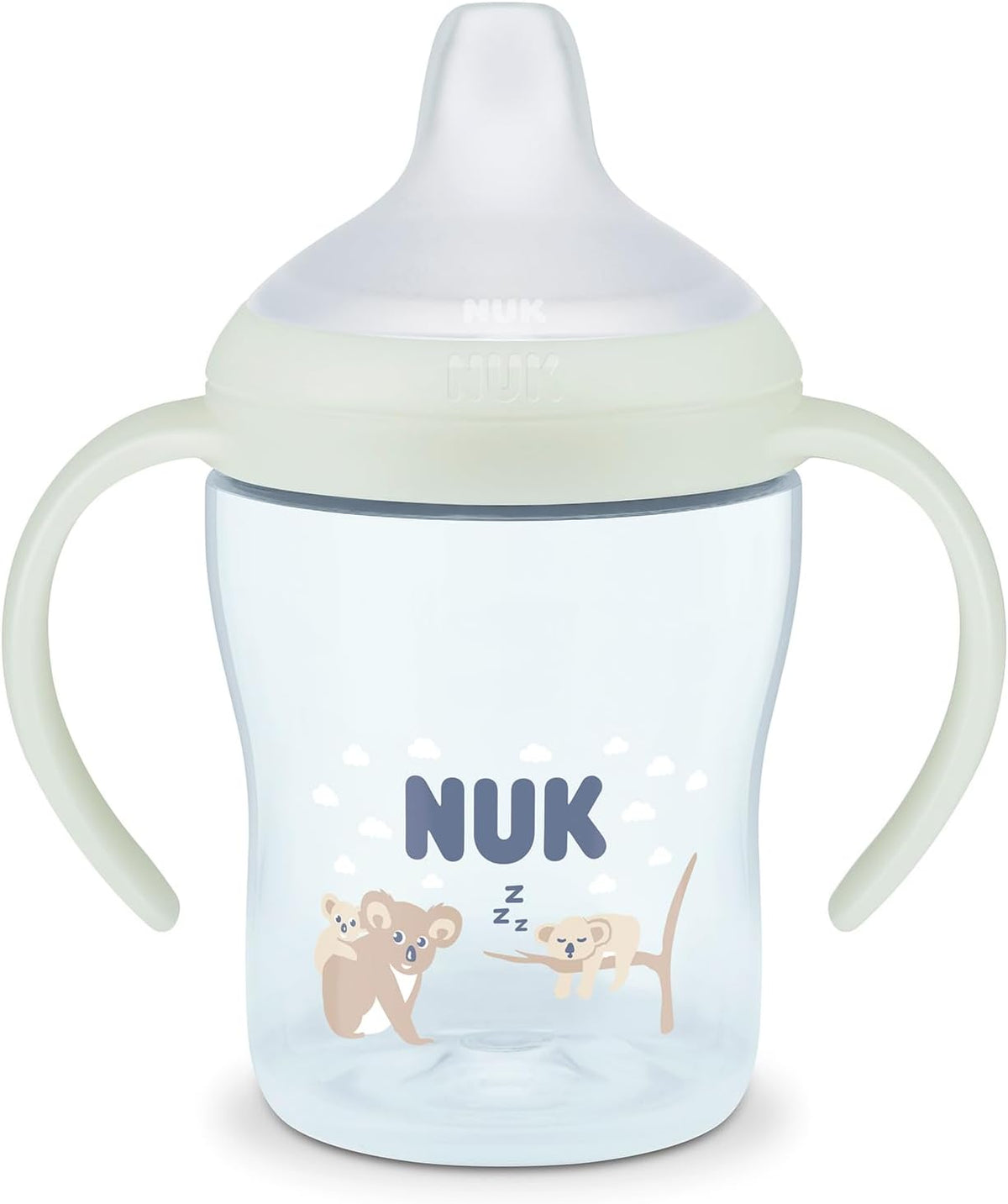 NUK Perfect Match Trinklernbecher 150ml 6m+ LEUCHTET IM DUNKELN