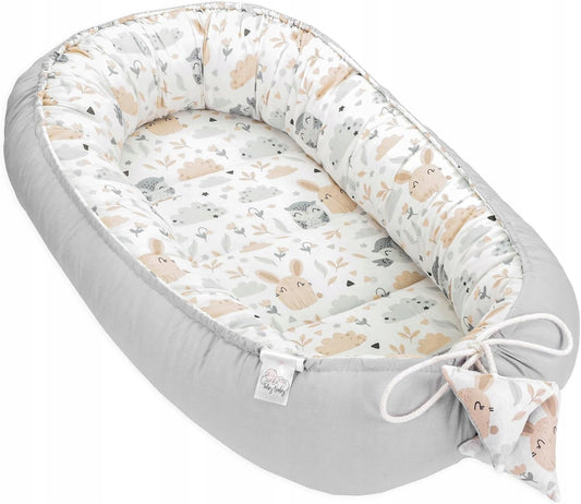 TOTSY BABY kokon niemowlęcy gniazdo 90 x 50