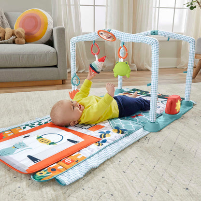 FISHER-PRICE 3-i-1-aktivitetsmåtte til leg, læring og udforskning