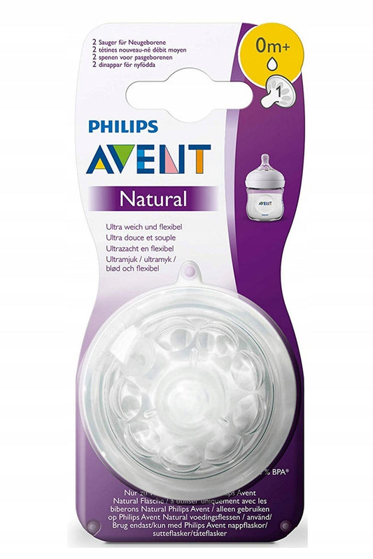 PHILIPS AVENT Natural cumik cumisüvegekhez 0 hónap+ 2 db