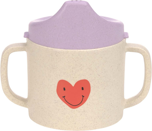 LASSIG Sippy Cup Happy Rascals Heart tazza con beccuccio 150 ml 6 m+
