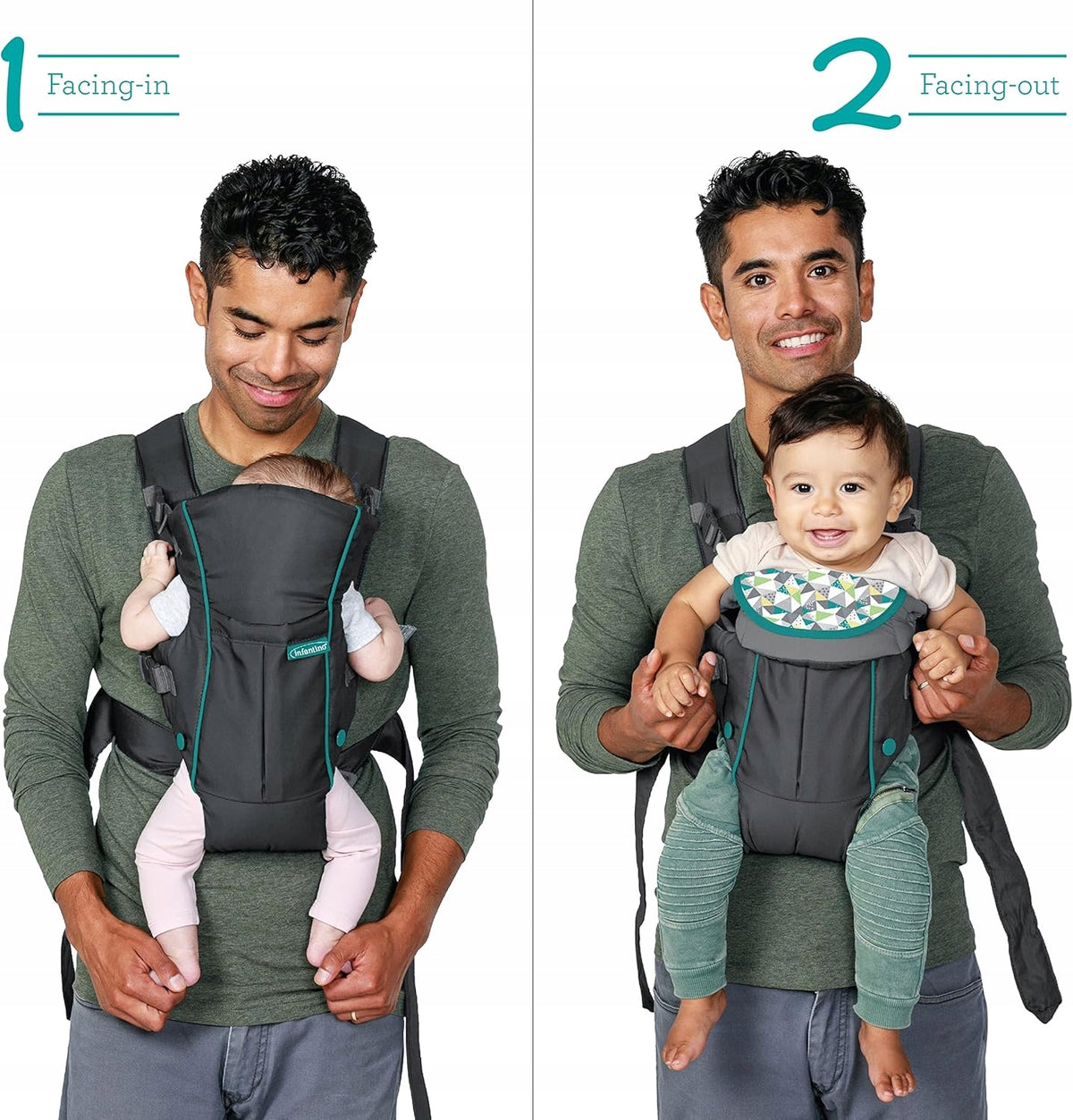 INFANTINO SWIFT CLASSIC nosidełko ergonomiczne 3,5 - 12kg