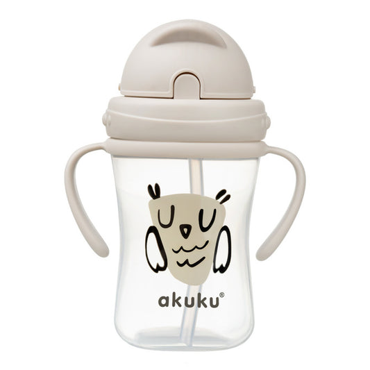 AKUKU borraccia con cannuccia retrattile 300ml 9m+