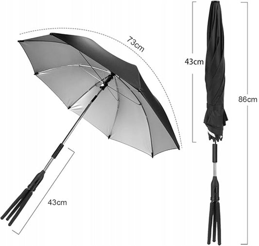 RIOGOO parasol ochronny do wózka średnica 73cm promienie UV 50+ wodoodporny