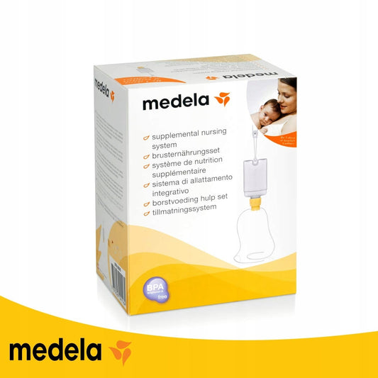 MEDELA system wspomagający karmienie piersią (SNS) - suplementalny system karmienia, BPA free