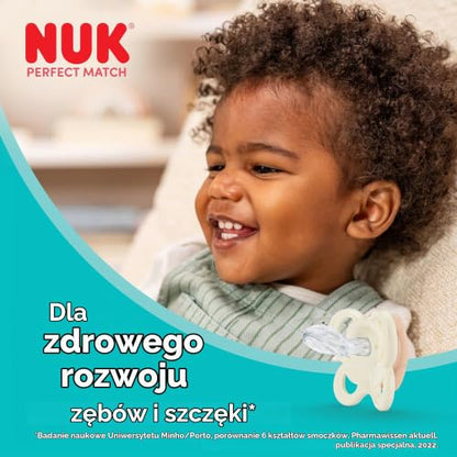 NUK Perfect Match Air Beruhigungssauger 0-6 Monate x2