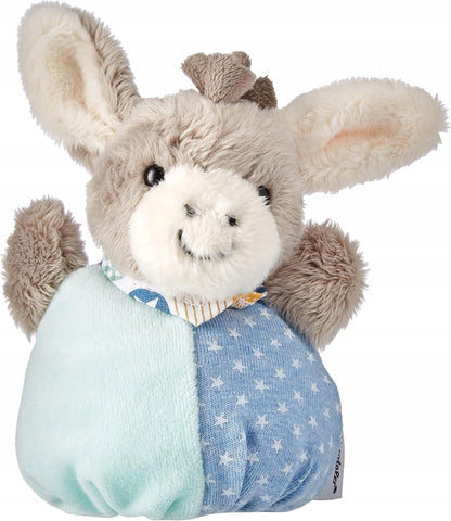 STERNTALER Esel Emmi Schmusetier mit Rassel 13 cm "N