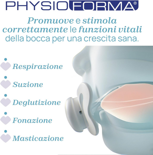 CHICCO PhysioForma suzetă x4 6-16m
