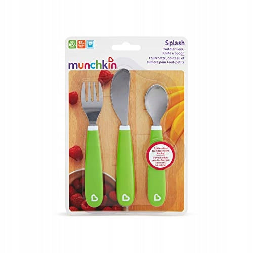 MUNCHKIN Splash Besteckset 18m+