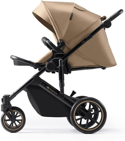 KINDERKRAFT PRIME2 PRO poussette multifonction 3-en-1 jusqu'à 22kg + siège auto MINK PRO