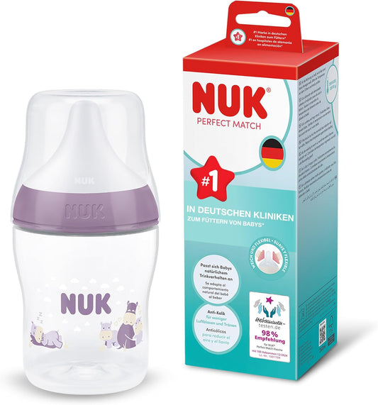 Biberón anticólicos NUK Perfect Match de 150 ml 0+