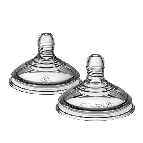 Tommee Tippee Advanced Anti Colic – para przezroczystych smoczków do butelek