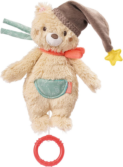 FEHN Orsetto Bruno peluche coccolone con carillon 21 cm