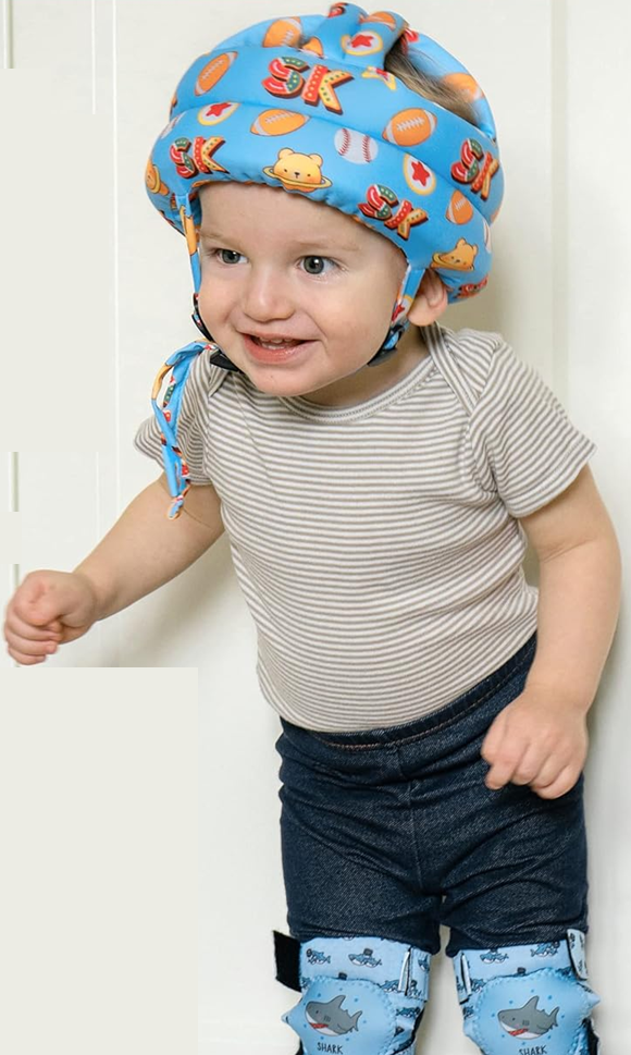SIMPLY KIDS casque de protection pour l'apprentissage de la marche 6-24 mois 43-53 cm