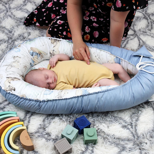TOTSY BABY kokon niemowlęcy gniazdo 90 x 50