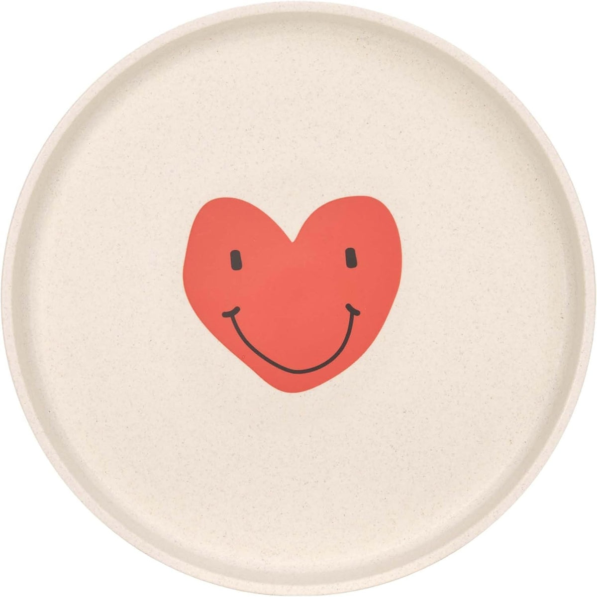 LASSIG Happy Heart piatto senza plastica e cellulosa 17,8 cm