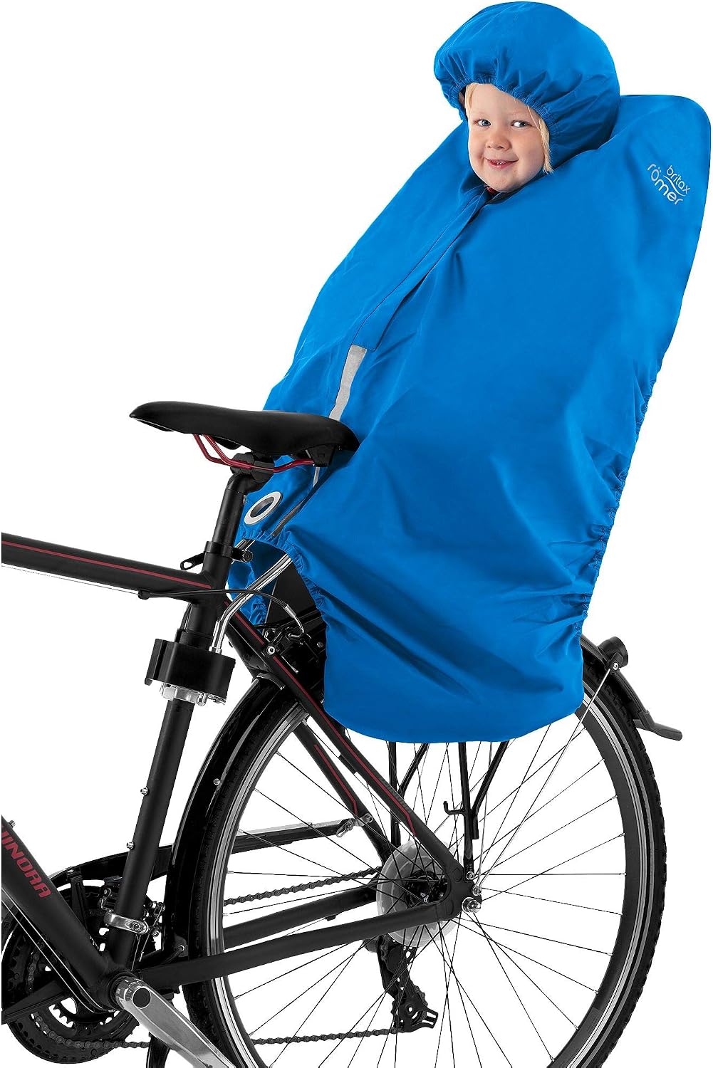BRITAX ROMER poncho antipioggia per seggiolino bici JOCKEY 2in1 O