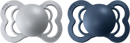 BIBS SUPREME succhietti calmanti in caucciù 0-6 mesi SIMMETRICI