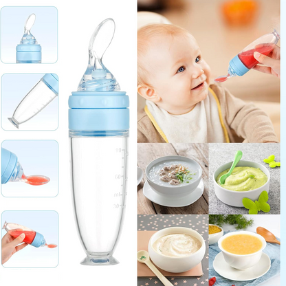 LEADSTAR massaggiagengive dosatore di frutta 2 pezzi 6 beccucci + cucchiaino 90 ml