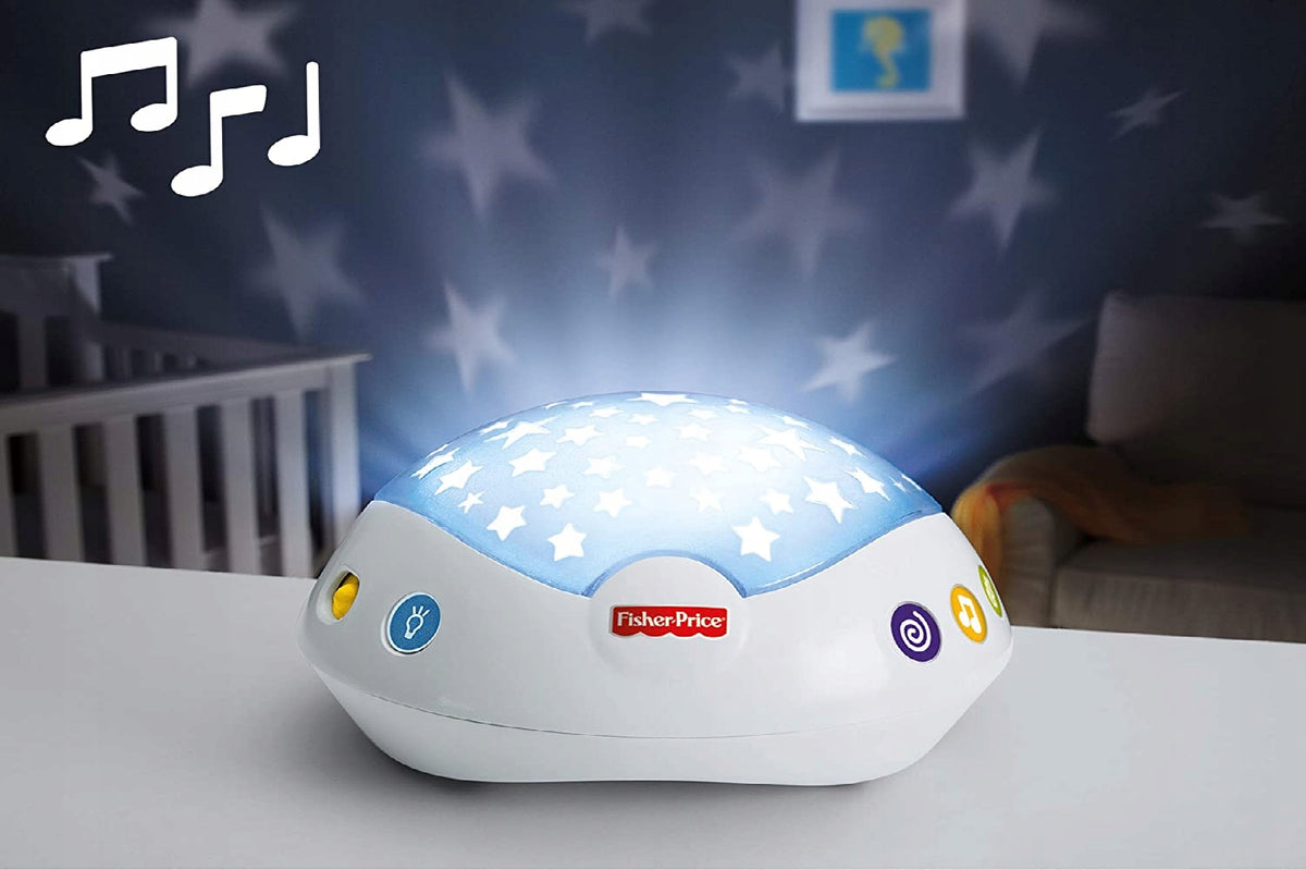 FISHER PRICE καρουζέλα προβολέας + τηλεχειριστήριο
