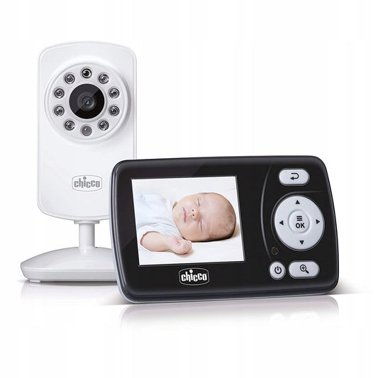 CHICCO Smart niania elektroniczna 2,4" FHSS z kamerą i odbiornikiem LCD 2,4"