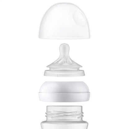 PHILIPS AVENT Natural Response szklana butelka 120 ml 0+ smoczek 2
