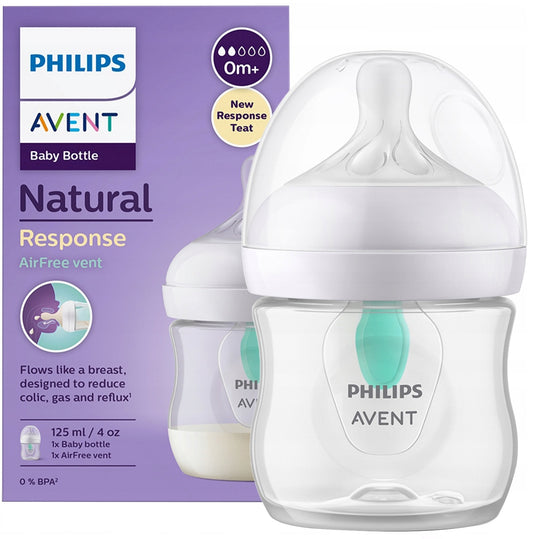 PHILIPS AVENT Natural RESPONSE láhev 125 ml 0m+ AIRFREE VENT