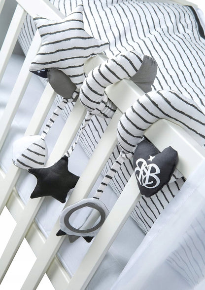 ROBA Rock Star Baby Spirale mit Rassel und Spiegel für Kinderwagen und Babybett
