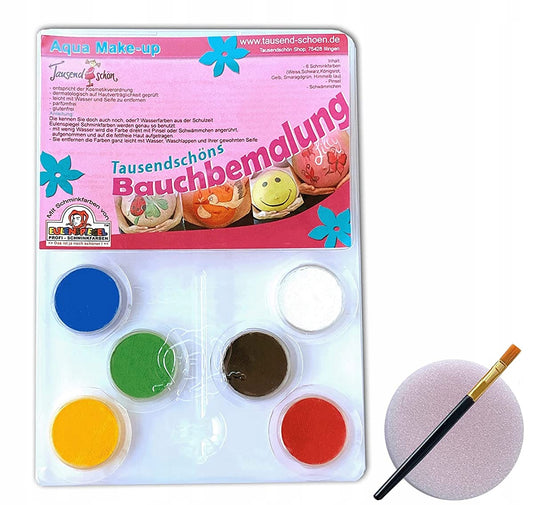 TAUSEND SCHON farbki do malowania brzucha x6