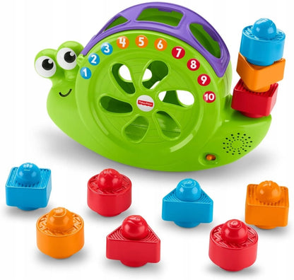 FISHER-PRICE FRB88 interaktiv musikalisk snigel TYSKT SPRÅK