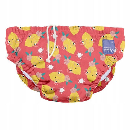 BAMBINO MIO pielucha do pływania cytrusy 0-6 msc, wodoodporna pieluszka kąpielowa dla niemowląt