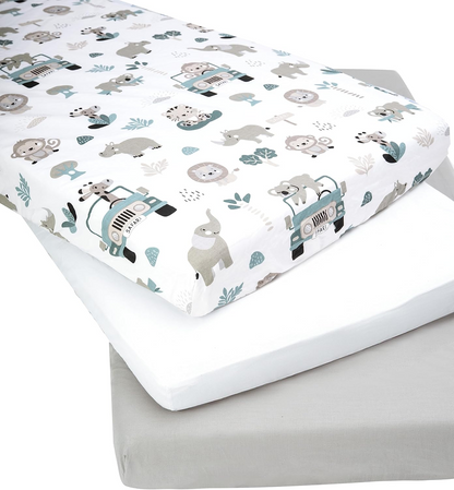 MEDIPARTNERS чаршаф за креватче 60cmx120cm x3