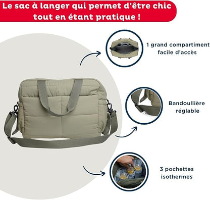THERMOBABY taška na příslušenství ke kočárku prošívaná 35x48x15
