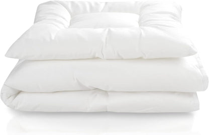 JULIUS ZOLLNER BASIC komplet poduszka i kołderka 100 x 135 cm/40 x 60 cm dla niemowląt