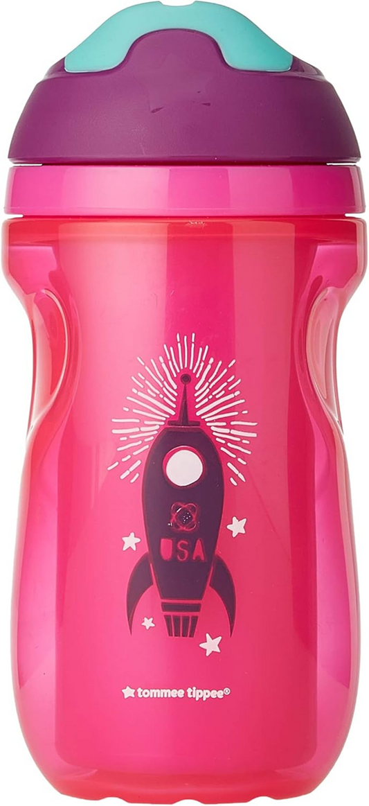 TOMMEE TIPPEE Vaso térmico antigoteo con boquilla 260ml 12m+