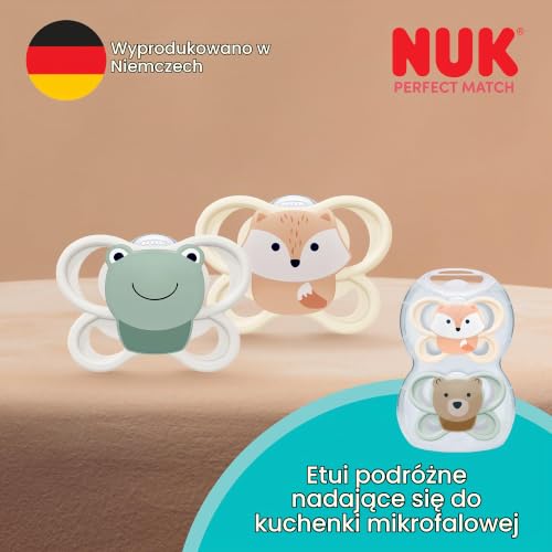 NUK Perfect Match Air Beruhigungssauger 0-6 Monate x2