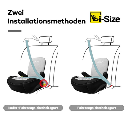 LETTAS I-SIZE autostol, selepude gruppe III med ISOFIX
