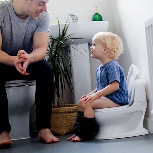 Nuby My Real Potty zindelijkheidstrainingspotje voor kinderen 18m+ met doorspoelgeluid