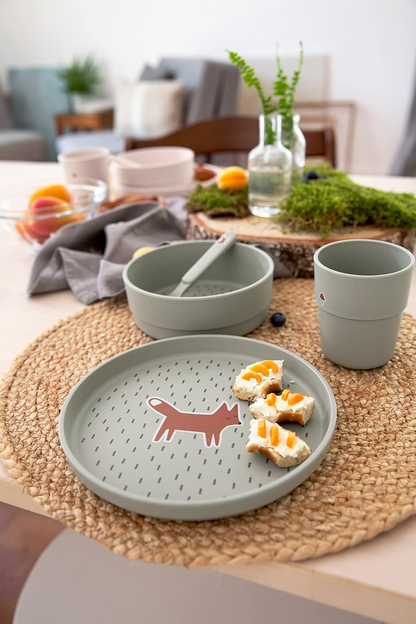 LASSIG set di stoviglie senza melamina Little Forest Fox