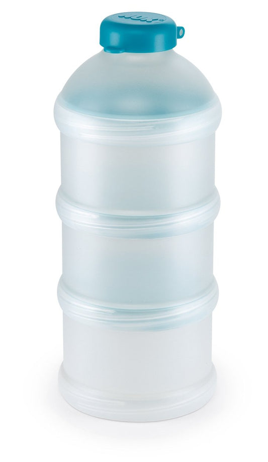 NUK pojemnik na mleko modyfikowane, pojemnik na mleko w proszku BPA free, do podróży i spaceru